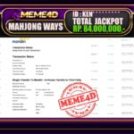 Bukti Jp MEME4D Slot Online 14 Maret 2025