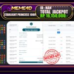 Bukti Jp MEME4D Slot Online 11 Maret 2025