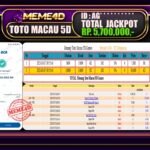 Bukti Jp MEME4D Togel Online 08 Maret 2025