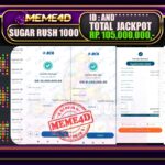 Bukti Jp MEME4D Slot Online 05 Maret 2025