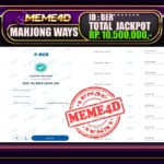 Bukti Jp MEME4D Slot Online 05 Maret 2025