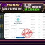 Bukti Jp MEME4D Slot Online 10 Maret 2025