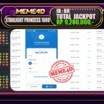 Bukti Jp MEME4D Slot Online 15 Maret 2025