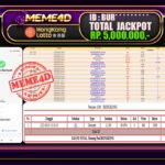 Bukti Jp MEME4D Togel Online 06 Maret 2025