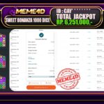 Bukti Jp MEME4D Slot Online 10 Maret 2025