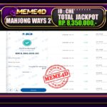 Bukti Jp MEME4D Slot Online 05 Maret 2025