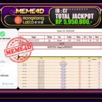 Bukti Jp MEME4D Togel Online 12 Maret 2025