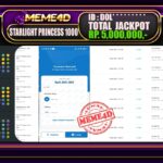 Bukti Jp MEME4D Slot Online 10 Maret 2025