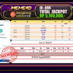 Bukti Jp MEME4D Togel Online 08 Maret 2025