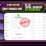 Bukti Jp MEME4D Slot Online 15 Maret 2025