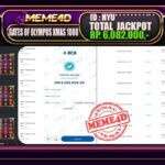 Bukti Jp MEME4D Slot Online 04 Maret 2025