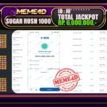 Bukti Jp MEME4D Slot Online 08 Maret 2025