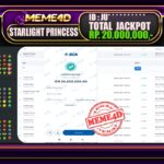 Bukti Jp MEME4D Slot Online 09 Maret 2025