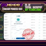 Bukti Jp MEME4D Slot Online 12 Maret 2025