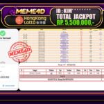 Bukti Jp MEME4D Togel Online 13 Maret 2025