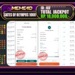 Bukti Jp MEME4D Slot Online 10 Maret 2025