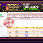 Bukti Jp MEME4D Togel Online 14 Maret 2025