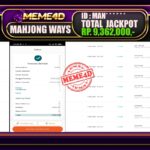 Bukti Jp MEME4D Slot Online 15 Maret 2025