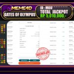 Bukti Jp MEME4D Slot Online 11 Maret 2025