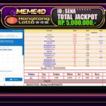 Bukti Jp MEME4D Togel Online 02 Maret 2025