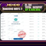 Bukti Jp MEME4D Slot Online 15 Maret 2025