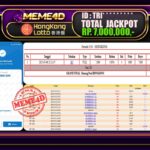 Bukti Jp MEME4D Togel Online 07 Maret 2025