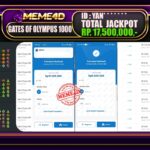 Bukti Jp MEME4D Slot Online 15 Maret 2025